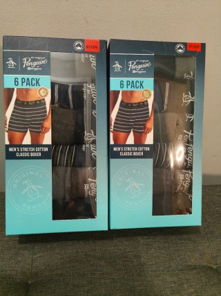 Pack 6 Calzoncillos Penguin Tallas L y M