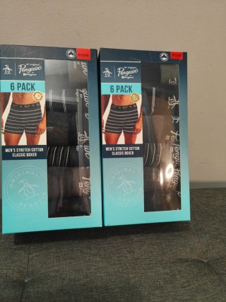 Pack 6 Calzoncillos Penguin Tallas L y M