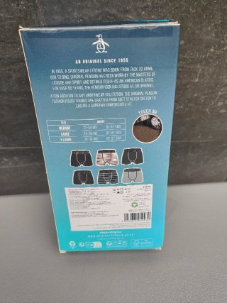 Pack 6 Calzoncillos Penguin Tallas L y M