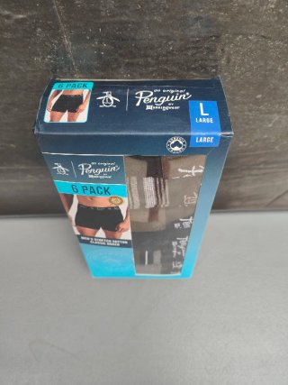 Pack 6 Calzoncillos Penguin Tallas L y M