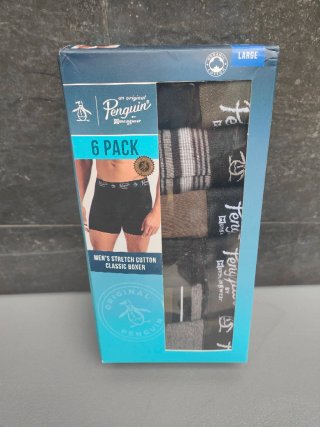 Pack 6 Calzoncillos Penguin Tallas L y M