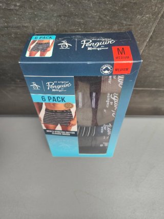 Pack 6 Calzoncillos Penguin Tallas L y M
