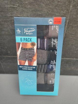 Pack 6 Calzoncillos Penguin Tallas L y M