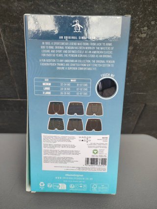 Pack 6 Calzoncillos Penguin Tallas L y M