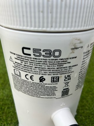 Filtro Piscina C530 Blanco