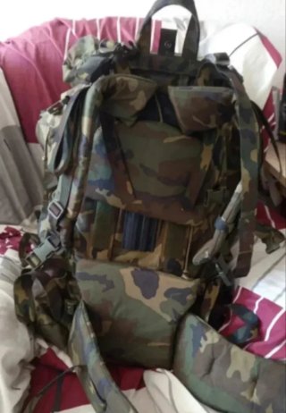 Mochila militar camuflaje