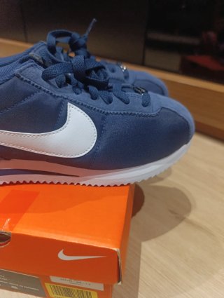 Nike Cortez Azul/Blanco Talla 38.5