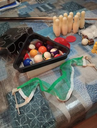 Accesorios Multijuegos: Bolas, Bolos, Ajedrez