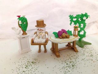 Playmobil Set Jardín y Figura
