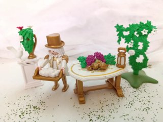 Playmobil Set Jardín y Figura