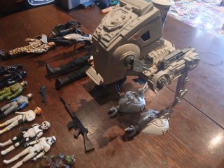 Conjunto Muñecos Star Wars vintage 1980