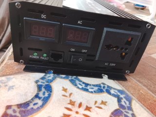 Inversor 24V a 220V 4000W onda pura