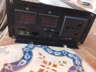 Inversor 24V a 220V 4000W onda pura
