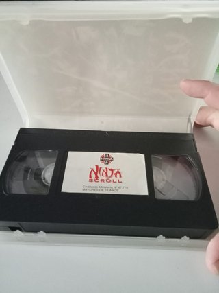Película VHS Ninja Scroll (Anime)