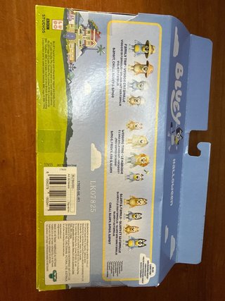 Bluey Pack 4 Figuras Halloween Articuladas