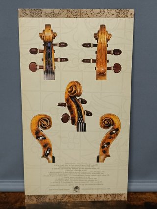 Desplegable Violín Guarneri Del Gesù 1739