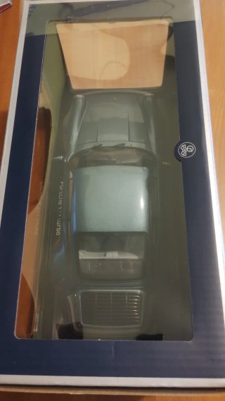 Porsche 911 930 3.3 Turbo venetian blue Norev 1/18