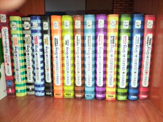 Colección de libros el Diario de Greg.