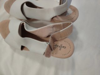 Sandalias Clarks Talla 39 Blancas, nuevas