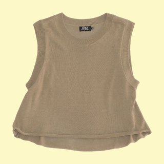 Chaleco punto cropped ONLY Talla XL