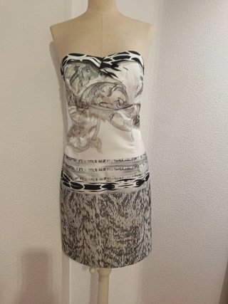 Conjunto Vestido y Chaqueta Estampado