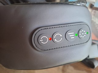 Cecotec Masajeador Automático Calor Negro