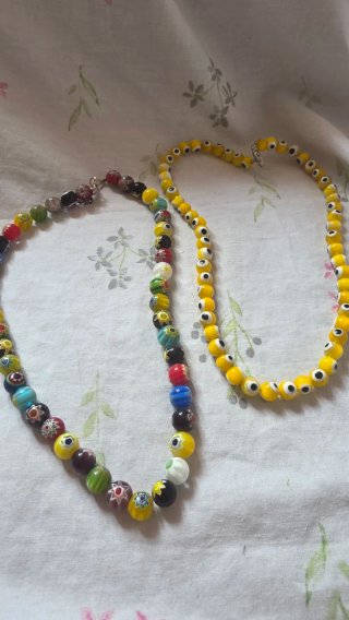 Lote Collares Cuentas Nazar Murrina