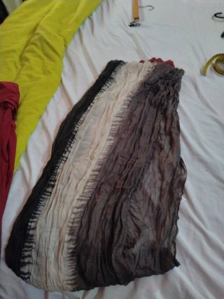 Conjunto pantalón  top y cardigan granate