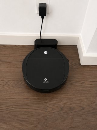 Robot Aspirador Lefant Negro