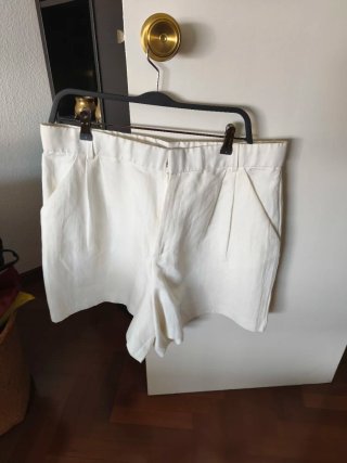 Camisa Lino Zara Mujer y short a juego LINO