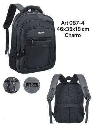 Zaino Charro nero/blu unisex
