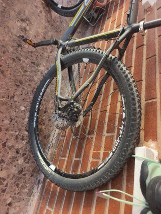 Bici Bicicleta Conor 6700 27.5 Negra-Amarilla