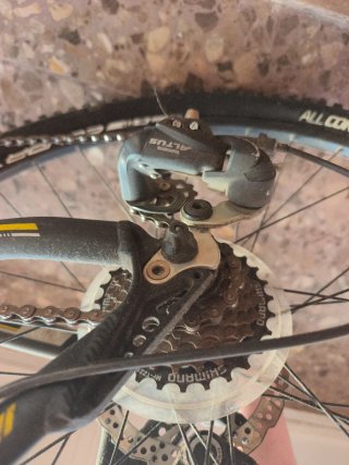 Bici Bicicleta Conor 6700 27.5 Negra-Amarilla