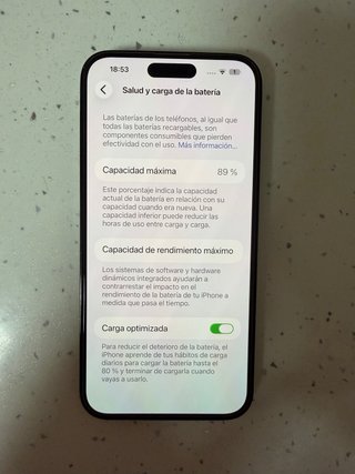 iPhone 14 Pro Max 128GB 89% Batería