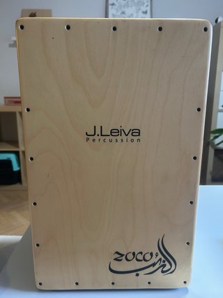 Cajón Flamenco J. Leiva Zoco DTS 4 Cuerdas