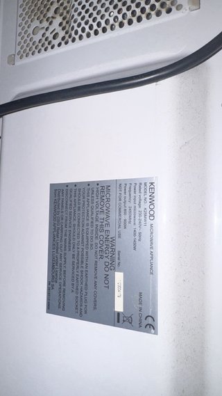 Microondas Kenwood Blanco