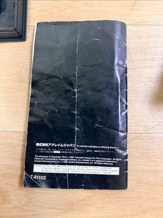 Virtual Bart Sega Megadrive