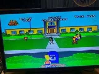 Virtual Bart Sega Megadrive