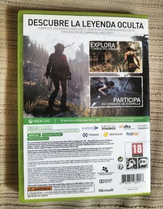 Rise of the Tomb Raider Xbox 360
