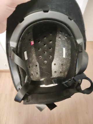 Casco de hípica negro