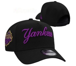 Gorra New Era Yankees Negra Morada