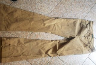 Pantalones Massimo Dutti Beige Slim Fit Originales