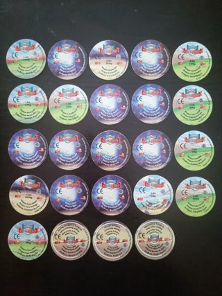 Tazos Pokémon league 1 com sticker