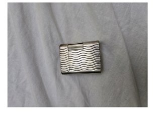 Mechero S.T. Dupont Paris Chapado Plata