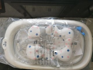 Bañera para bebé plegable