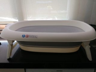 Bañera para bebé plegable