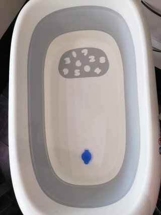 Bañera para bebé plegable