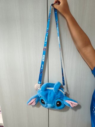 Bolso niña Stitch azul