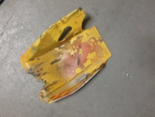 Pieza de goma negra para coche