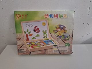 Juego Pizarra Magnética Infantil Animales